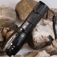 LED Zoom Flashlight Waterproof Torch 3800Lm 5 Mode Bright